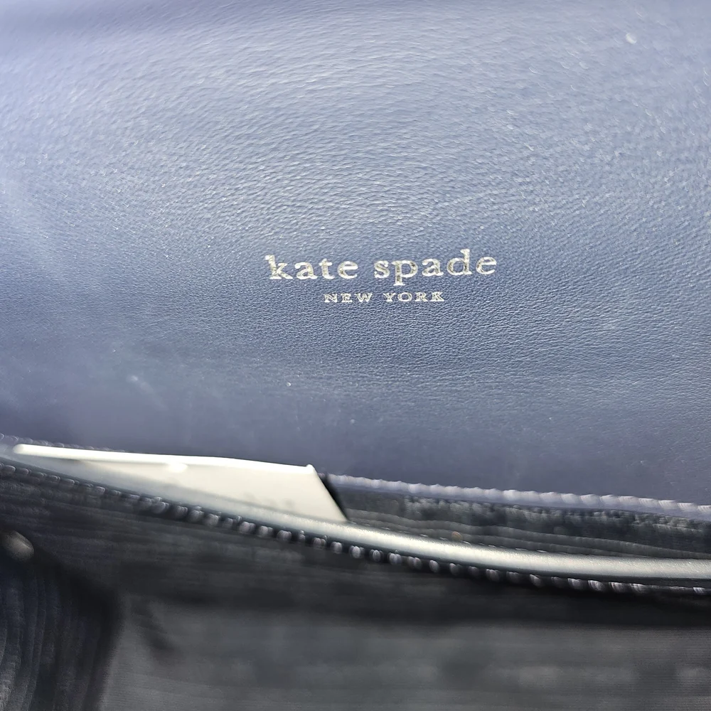 Kate Spade Black Glitter Shoulder Bag NWTs